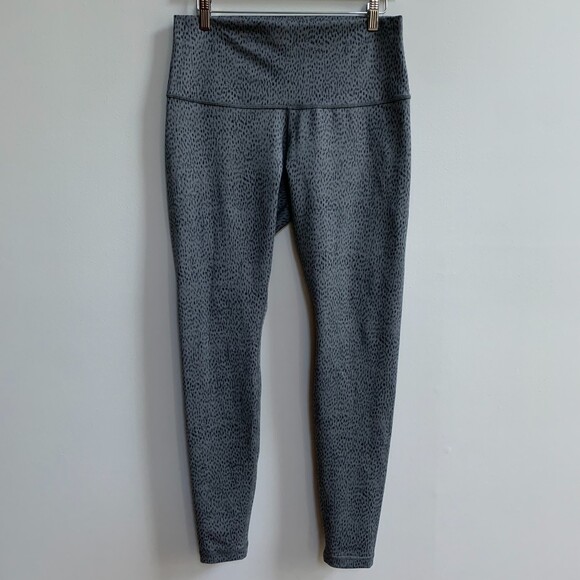 Lululemon Dottie Dash Wunder Under Legging Roll Down Fold Over 8-10 Full Length - Picture 6 of 12